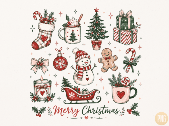 Download Merry Christmas Holiday Icons PNG - Christmas Collection