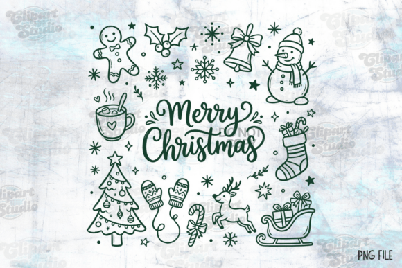 Download Coquette Bows Merry Christmas Png - Christmas Collection