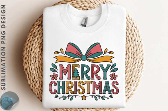 Download Coquette Bow Merry Christmas PNG Design - Christmas Collection