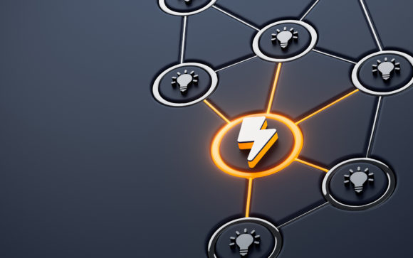 Download Lighting Bolt Neon Sign Glowing Social - Neon sign Collection