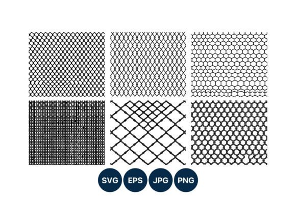 Download Wire Mesh Seamless Vector Patterns - Wire Collection