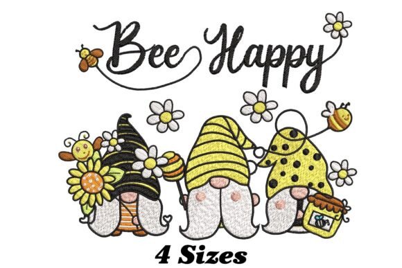 Download Bee Happy Gnome Christmas - Christmas Collection